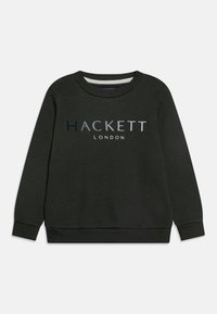 Hackett London Jungen Pullover – 100 % Baumwolle – Crewneck Mit Streifen-Design