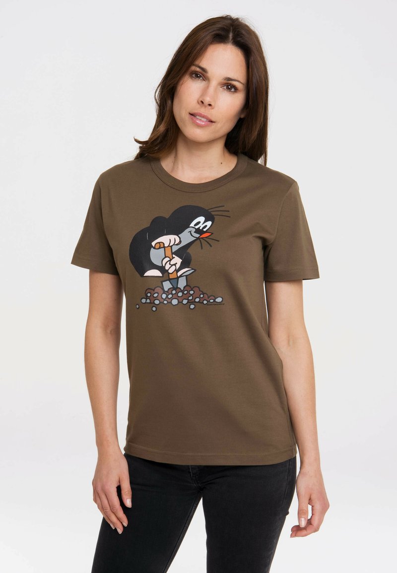 Damen T-Shirts | LOGOSHIRT DER KLEINE MAULWURF T-Shirt print olivgrün/oliv - TB11922 Damen T-Shirts | LOGOSHIRT DER KLEINE MAULWURF T-Shirt print olivgrün/oliv - TB11922