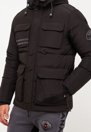 Winterjacke - black