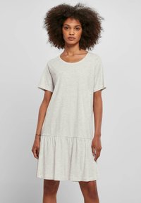 Urban Classics - VALANCE - Jersey dress - lightgrey Thumbnail Image 1