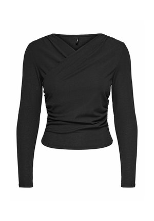 ONLY, TOP ONLLEXI TOP - T-shirt à manches longues - black