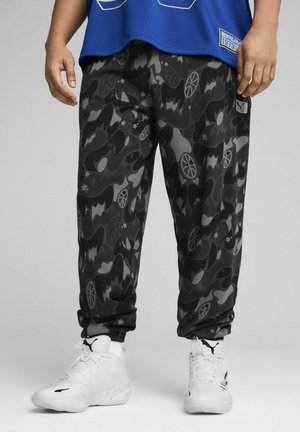 Puma Tracksuit bottoms - black-aop