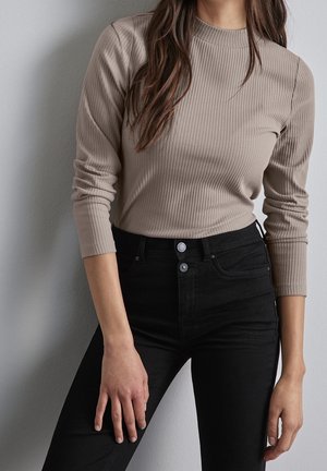 Camiseta de manga larga - beige