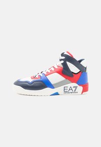 EA7 Emporio Armani - NEW BASKET MID SUMMER UNISEX - Sneakers hoog - multi-coloured Miniatuurafbeelding 1