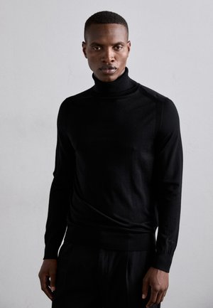 Paul Smith, ROLL NECK - Strickpullover - black