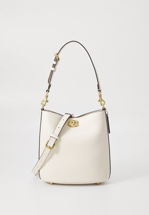 COACH WILLOW SOFT BUCKET BAG 19 - Käsilaukku - chalk