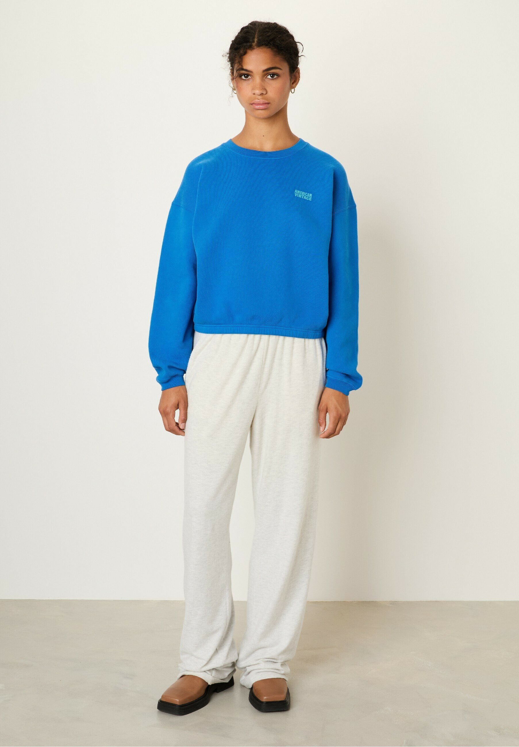 American Vintage IZUBIRD - Sweater - reve vintage/blauw - Zalando.nl