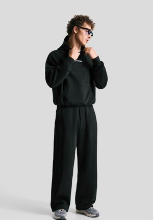 PRINTED BOXY FIT - Sweatshirt - black
