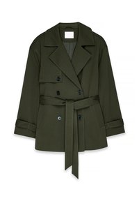 BELTED - Šineļveida mētelis - khaki