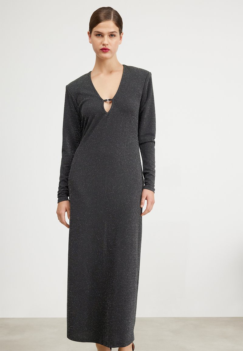 TWINSET ACTITUDE ABITO LUNGO MORBIDO - Cocktailkleid/festliches Kleid - nero