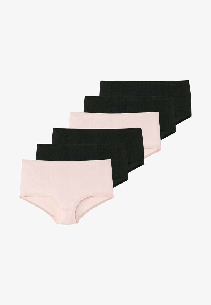 Schiesser 6ER PACK - Slip - schwarz / rosa