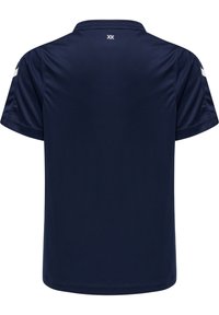 Hummel CORE  - T-shirt med print - marine white