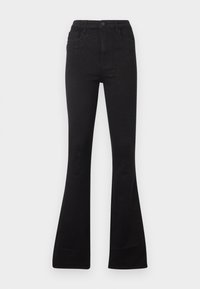 ONLROYAL RHINESTONE - Jean flare - black