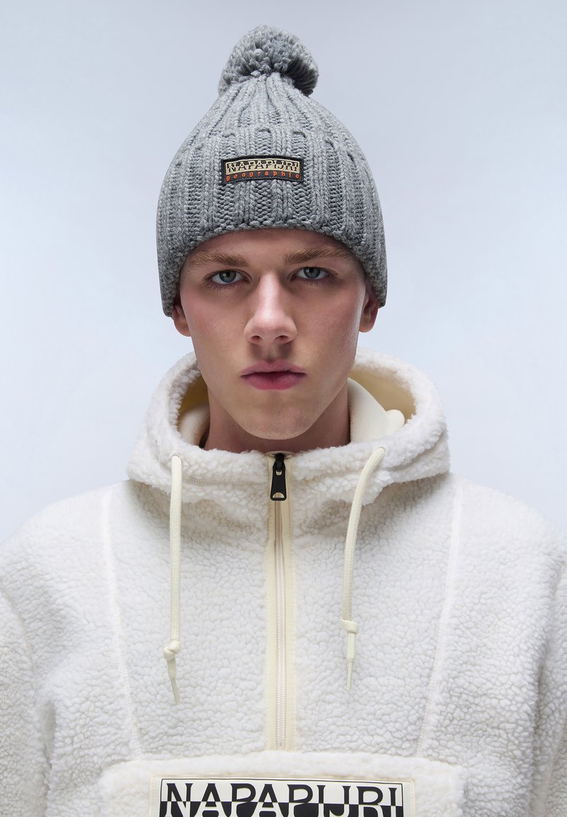 Napapijri FEA - Gorro - medium grey melange