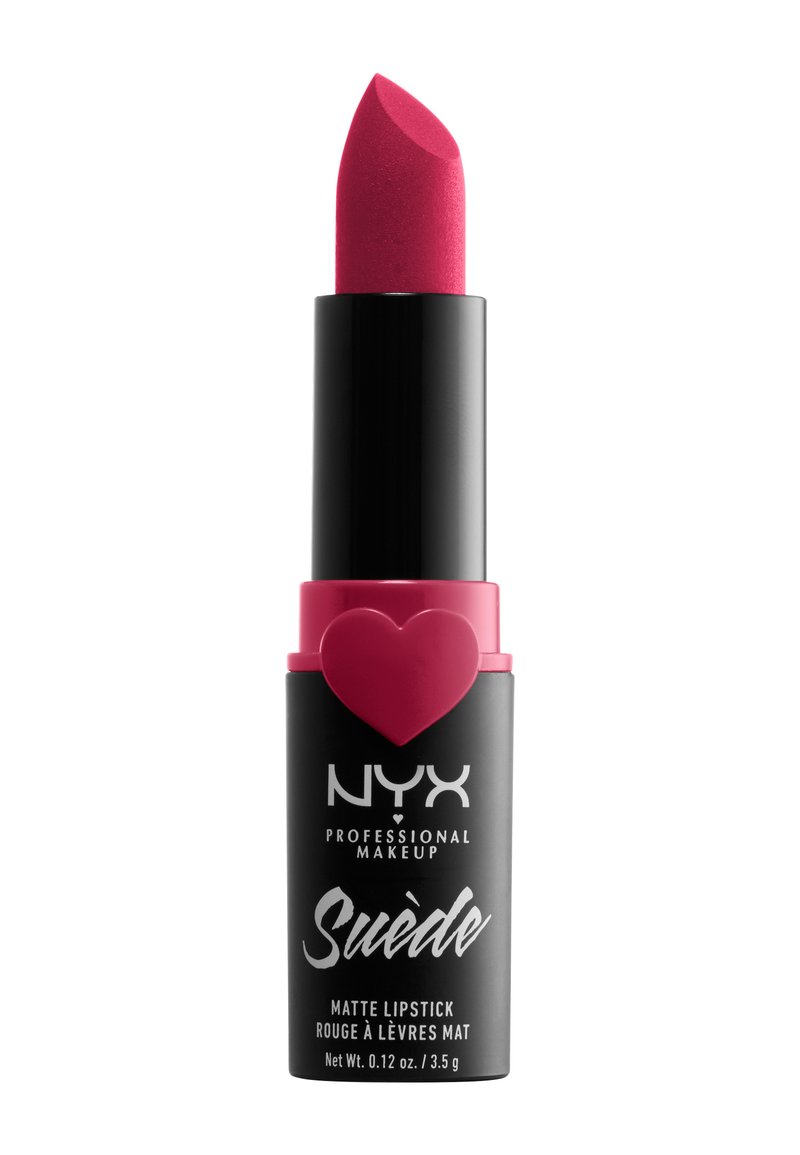 NYX Professional Makeup SUEDE MATTE LIPSTICK czerwony