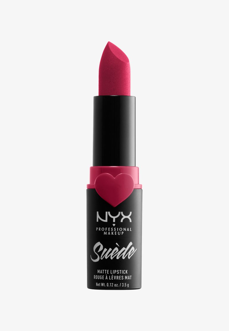 NYX Professional Makeup SUEDE MATTE LIPSTICK czerwony