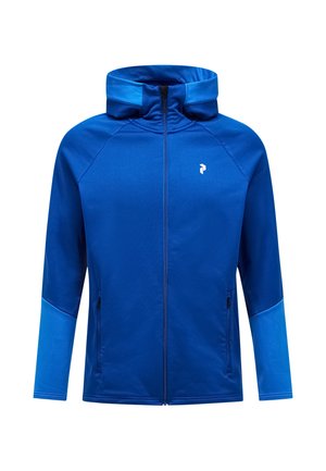 M RIDER ESSENTIALS HOOD - Fleecejas - royalblau