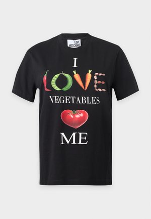 Love Moschino, TEES - Тениска с щампа - black