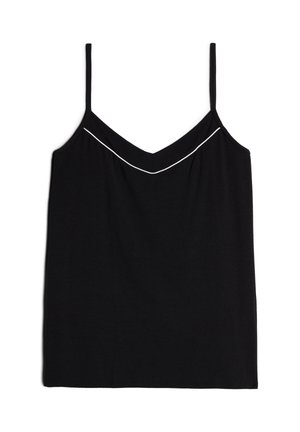 Intimissimi, SLIM STRAPS - Pyjamashirt - black