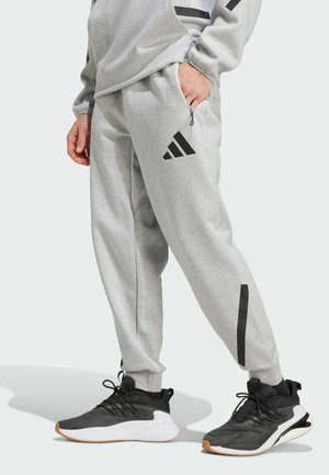 adidas Sportswear Tracksuit bottoms - medium grey heather