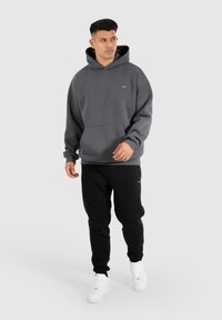 Smilodox DAWSON OVERSIZED HOODIE - Felpa con cappuccio - anthrazit