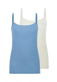 Unausgewählt, blau creme