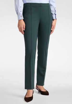 SLIM IN PUNTO MILANO - Stoffhose - verde