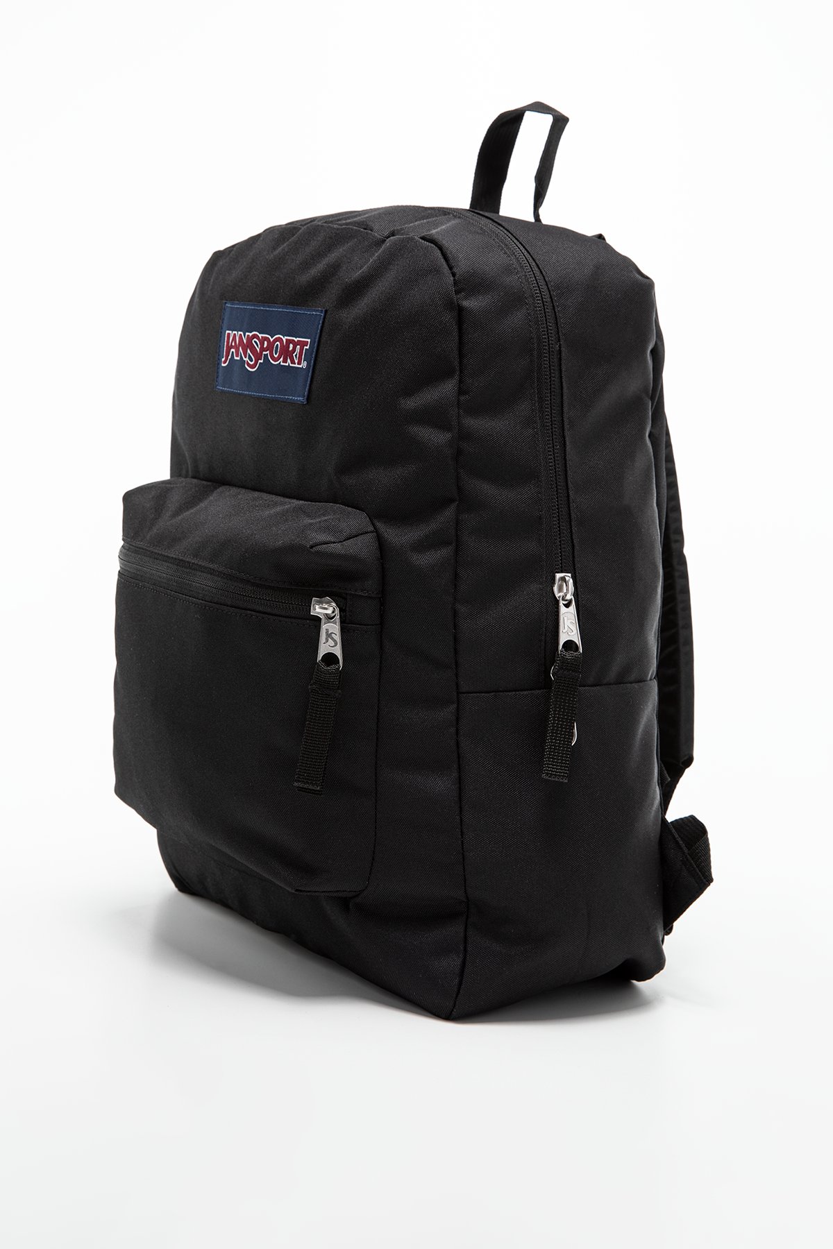 basic black jansport backpack