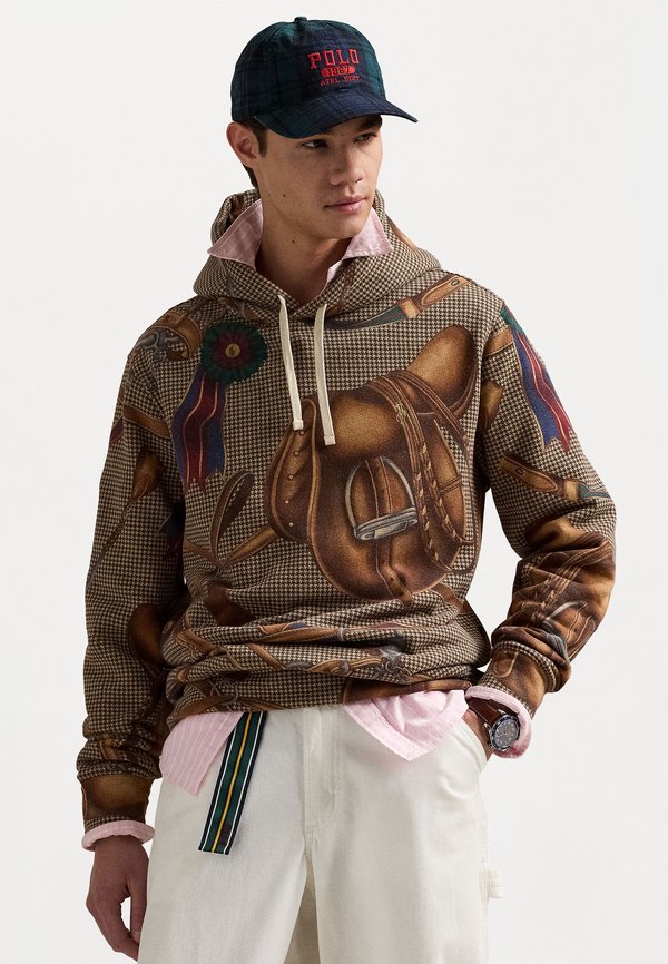 LONG SLEEVE - Hoodie - steeplechase toss tonal