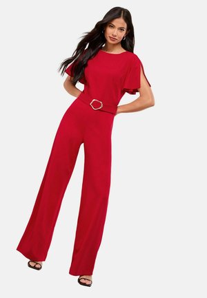 Jumpsuit - red