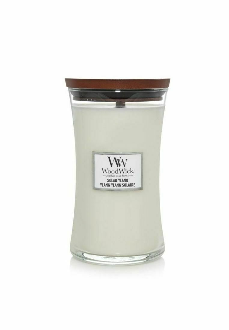 Woodwick - WOODWICK LARGE - SOLAR YLANG - Vonné svíčky - transparent, Zvětšit