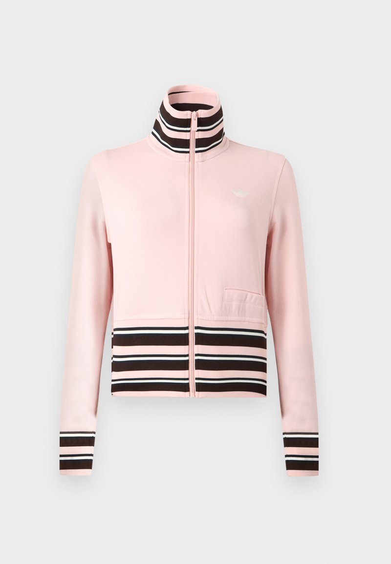 adidas Originals Sweater met rits donkerroze