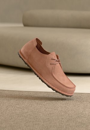 UTTI LACE NARROW UNISEX - Καθημερινά παπούτσια με κορδόνια - pink clay