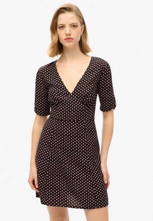 Superdry & Co Vestido informal - diamond geo black