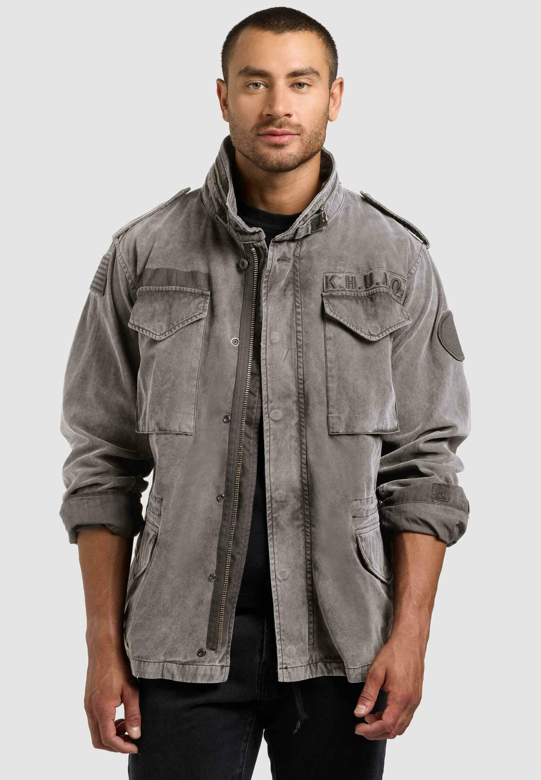 ジャケット・アウター USUAL THINGS SCRUTINY | Purpose Jacket khujo FUNKTIONSJACKE GENE - Summer jacket - slate grey/grey