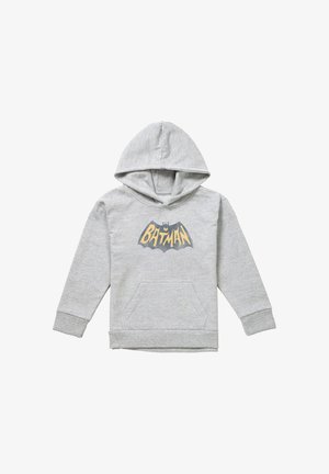 DC COMICS - BATMAN, BATMAN CLASSIC TV SHOW LOGO UNISEX - Hoodie - mottled light grey