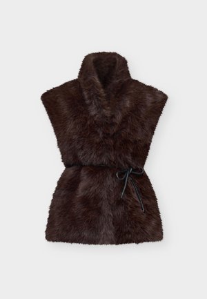 Gina Tricot, Chaleco - brown
