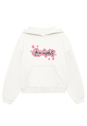LOW LIGHTS STUDIOS®, SPARKLE HOODIE - Felpa - ecru