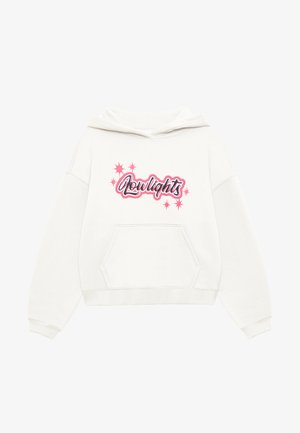 LOW LIGHTS STUDIOS®, SPARKLE HOODIE - Felpa - ecru
