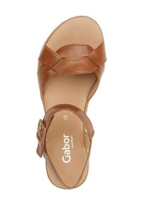 Gabor Comfort 42.704 - Telitalpú szandálok - camel