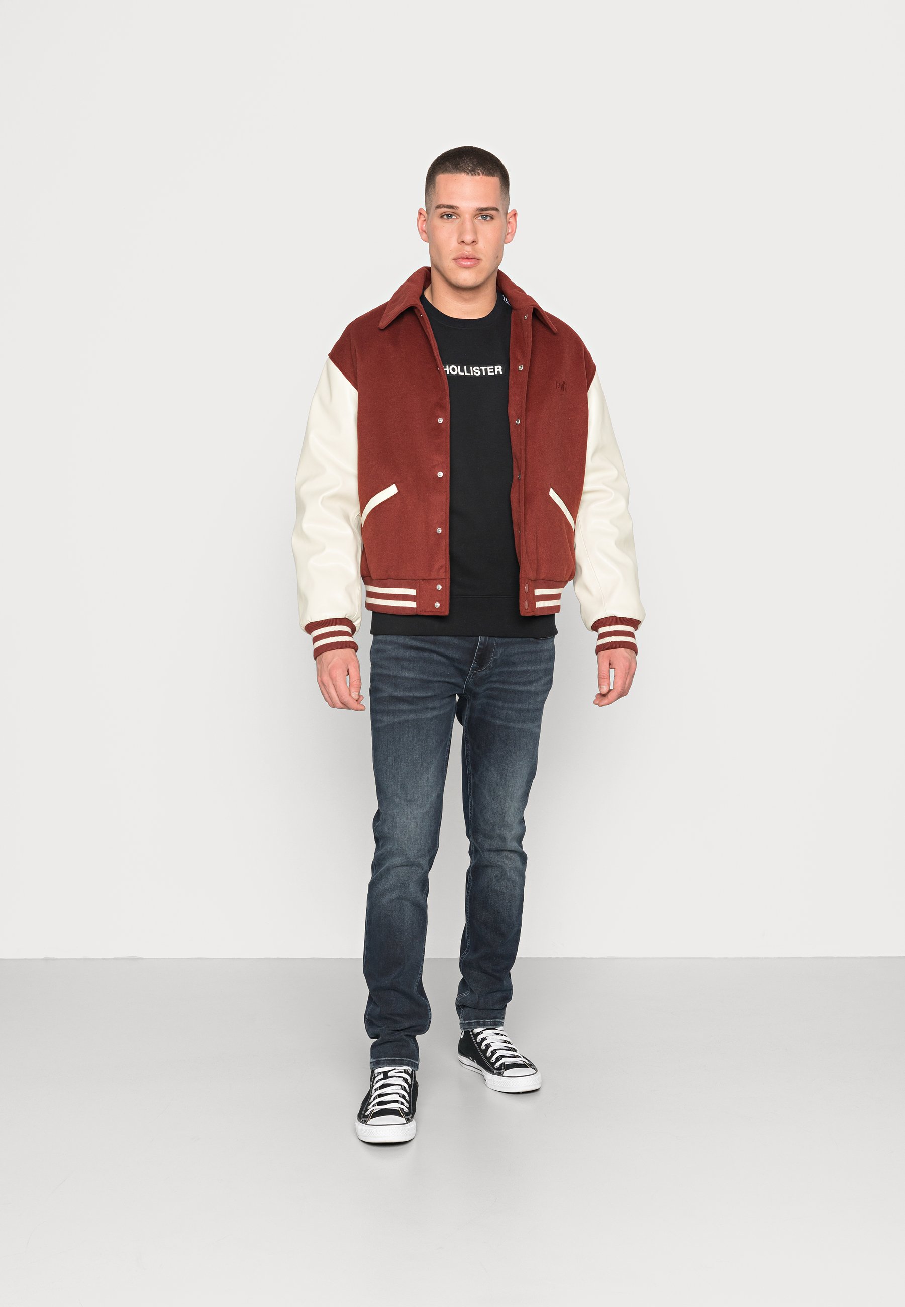 Hollister Co. EMEA SPORT CREW - Felpa - black/nero - Zalando.it