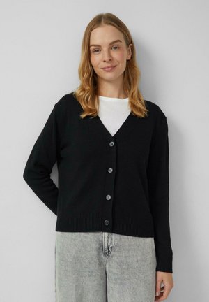 Strickjacke - schwarz