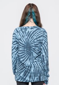 Paradiso Clothing NINE INCH NAILS DIP DYE - Long sleeved top - blue