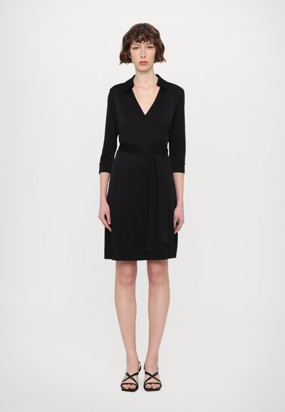 Diane von Furstenberg JEANNE DRESS - Žerzejové šaty - black