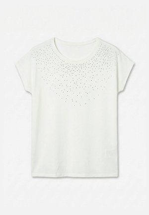 Vero Moda, TOP VMAVA T-SHIRT - T-shirt imprimé - snow white