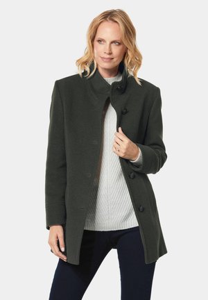 Halflange jas - loden green