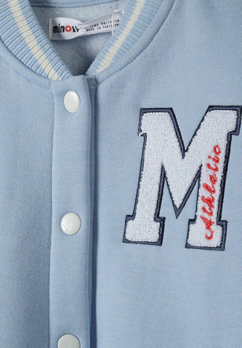 Giacca Baseball Varsity Per Bambini - Cotone E Poliestere, Stile Sportivo Per Scuola - Foto 3