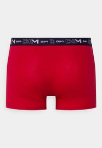 DIM 3 PACK - Cuecas boxer - bleu denim/rouge topaze/acier