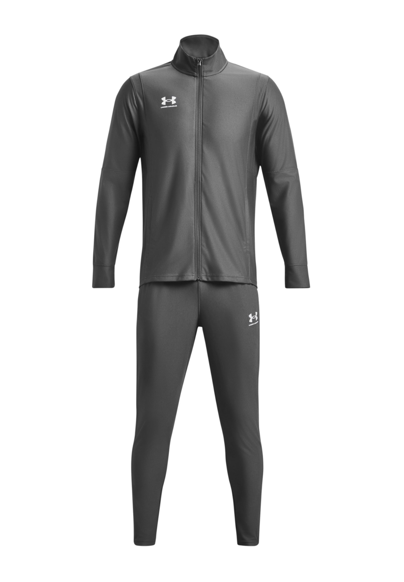 Under Armour CHALLENGER Tracksuit castlerock /white/dark grey