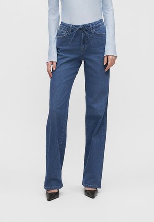 Vero Moda Tall, VMFLORA - Дънки с прав крачол - medium blue denim